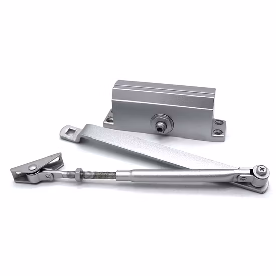 Frameless Glass 90 Degree Hold-Open Hydraulic Automatic Door Closer